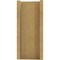 Ekena Millwork 8-in W x 14-in D x 18-in H Funston Block Rough Cedar Woodgrain TimberThane Outlooker, Primed Tan OUTUR080X14X18FST44RCPR - alternate 3